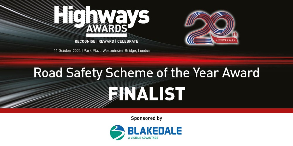 AirBar is a finalist for Road Safety Scheme of the Year Award